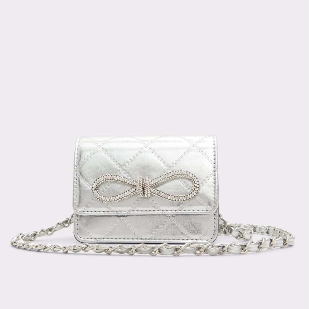 Aldo Sapphire silver Mini crossbody bag